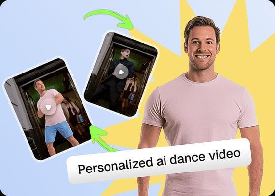 Transfer real dance motion